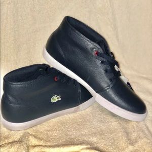 LACOSTE SIZE 10 Dark Navy Blue Sneakers